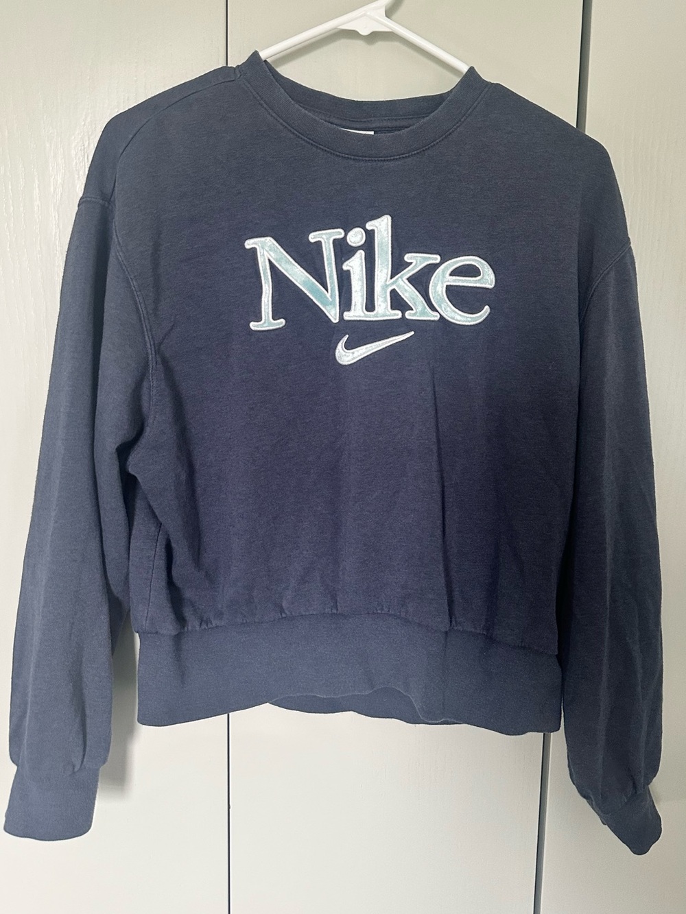 Nike Navy Crewneck Sweatshirt